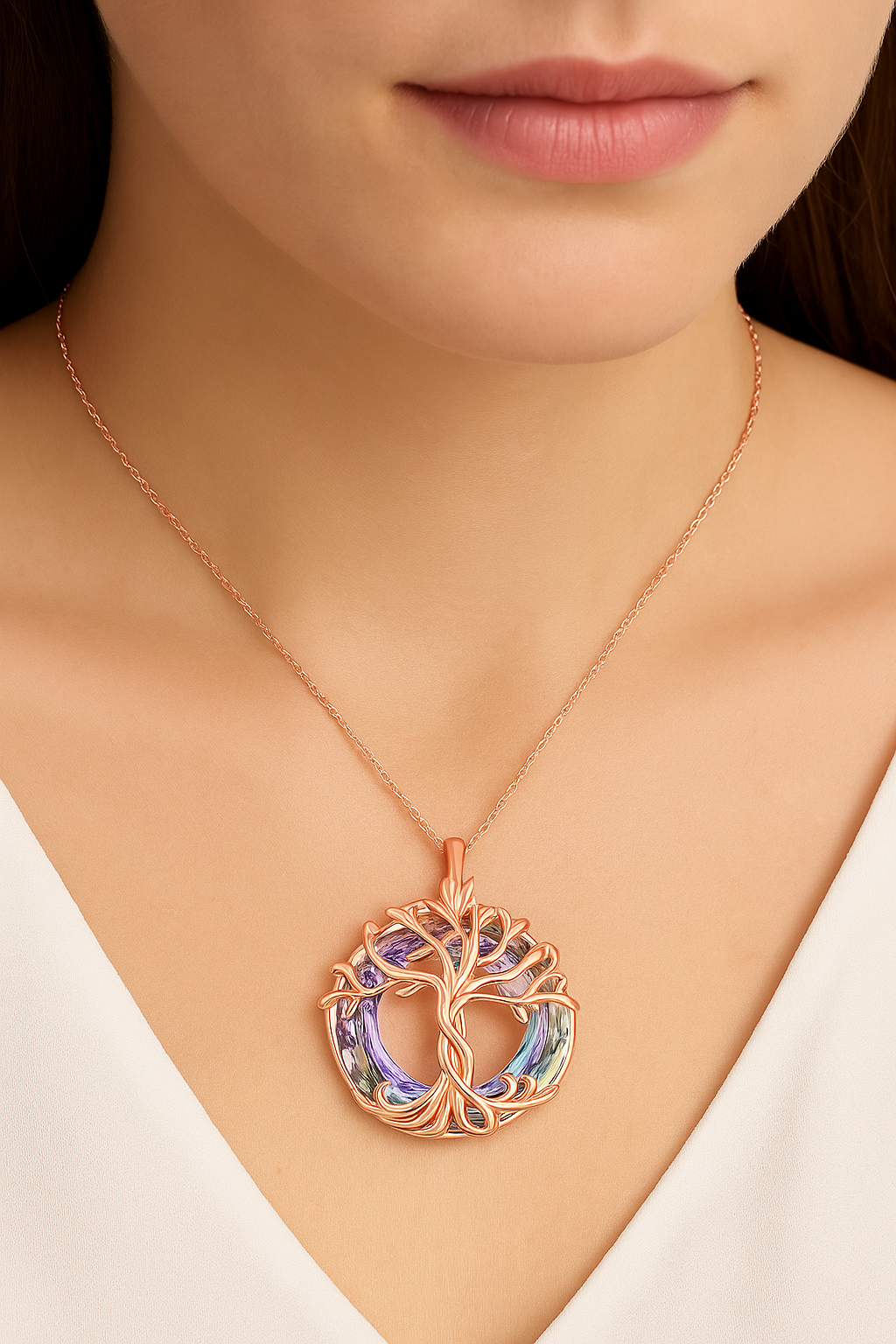 Collar Raíces de Vida – El Árbol de la Vida para Fortalecer la Unión Familiar