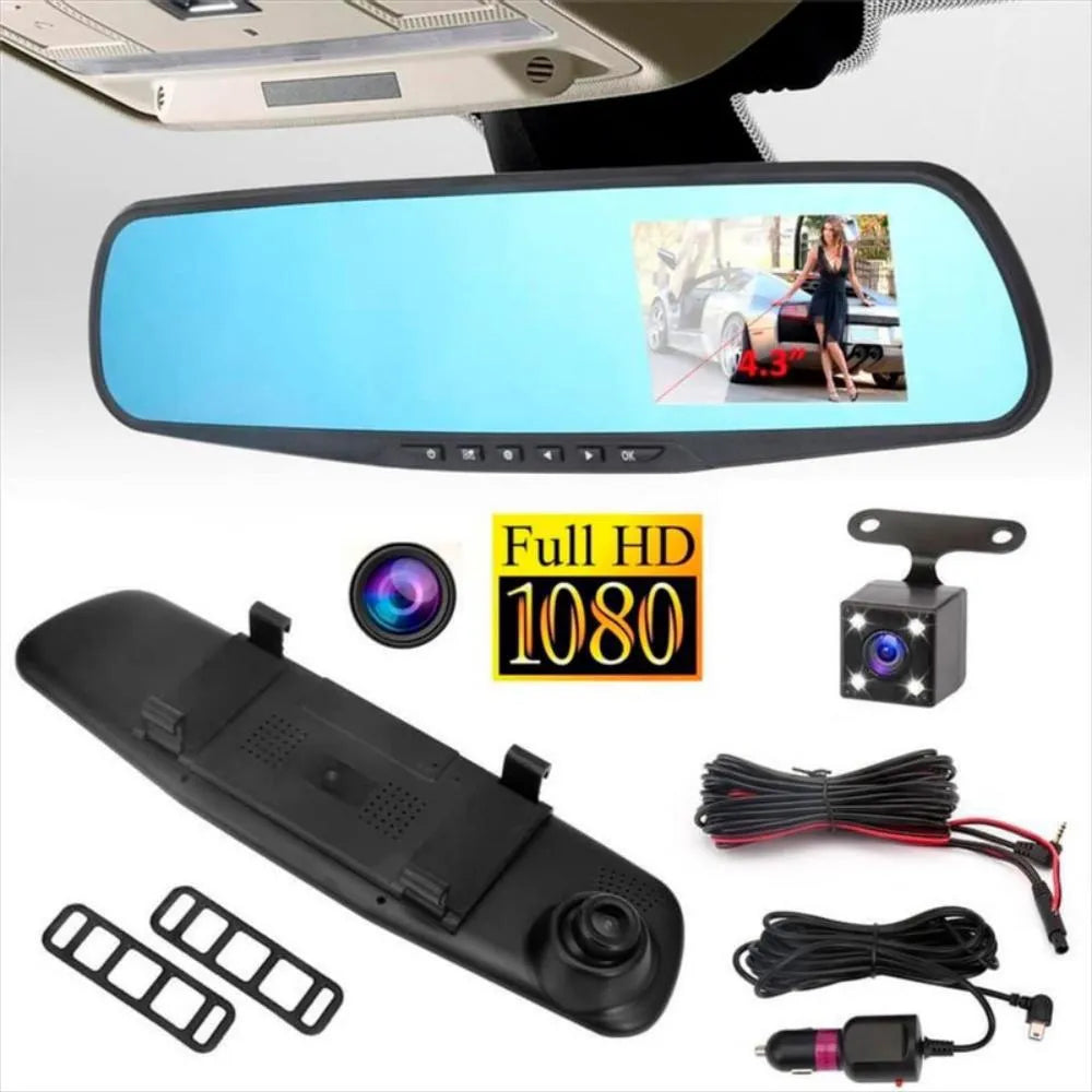 Retrovisor Inteligente VisionDrive HD – Conduce y Estaciona con Máxima Seguridad