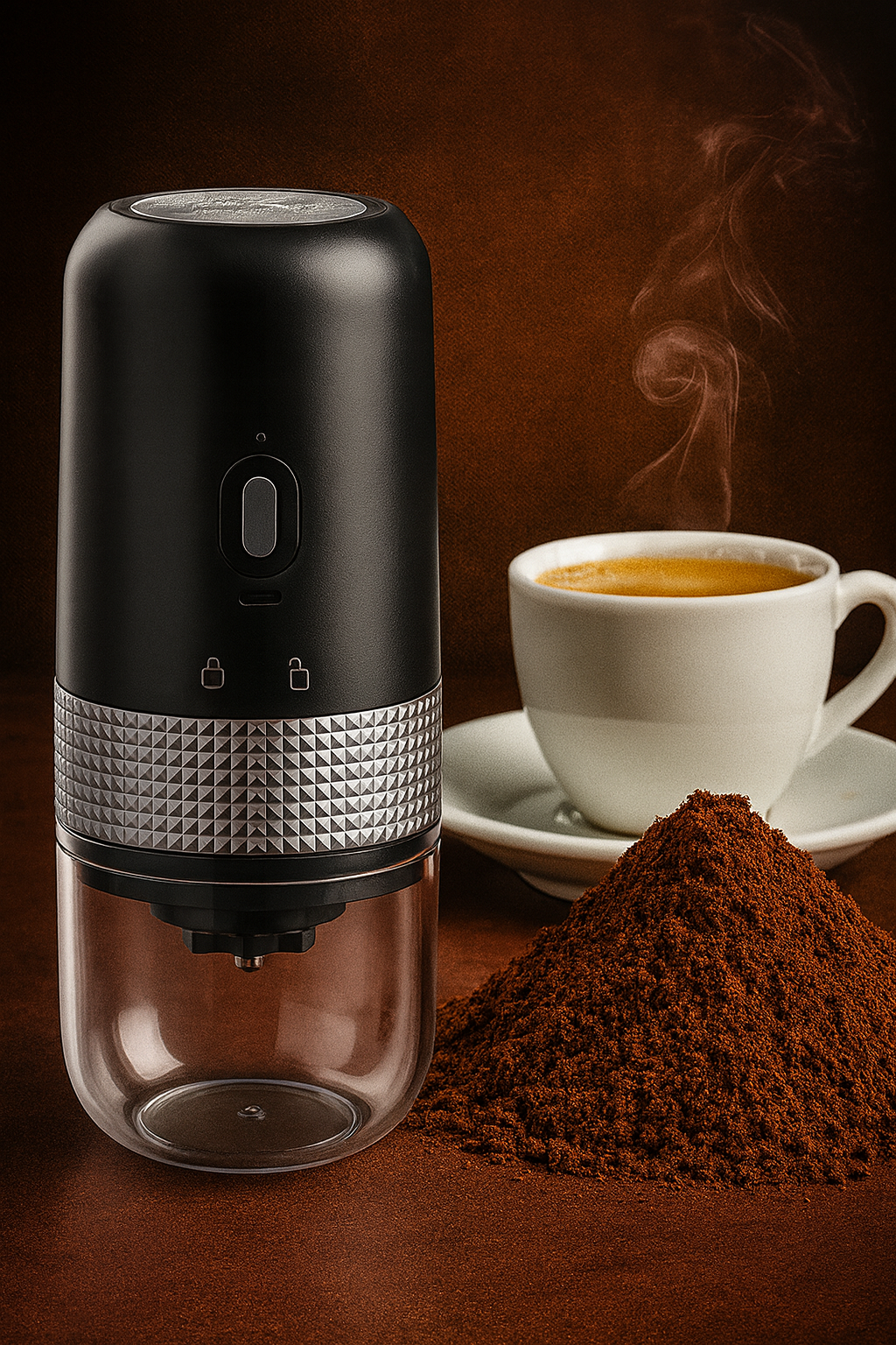 Molinillo de Café Eléctrico – Café Recién Molido con Aroma y Sabor Únicos