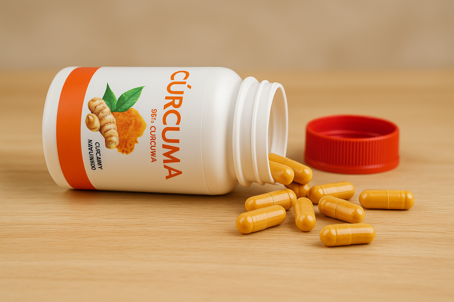 SUP Cúrcuma 30 Cápsulas – Apoyo Articular y Antioxidante Natural