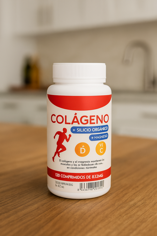 SUP Colágeno Hidrolizado 120 Comprimidos – Salud Articular y Cuidado de la Piel