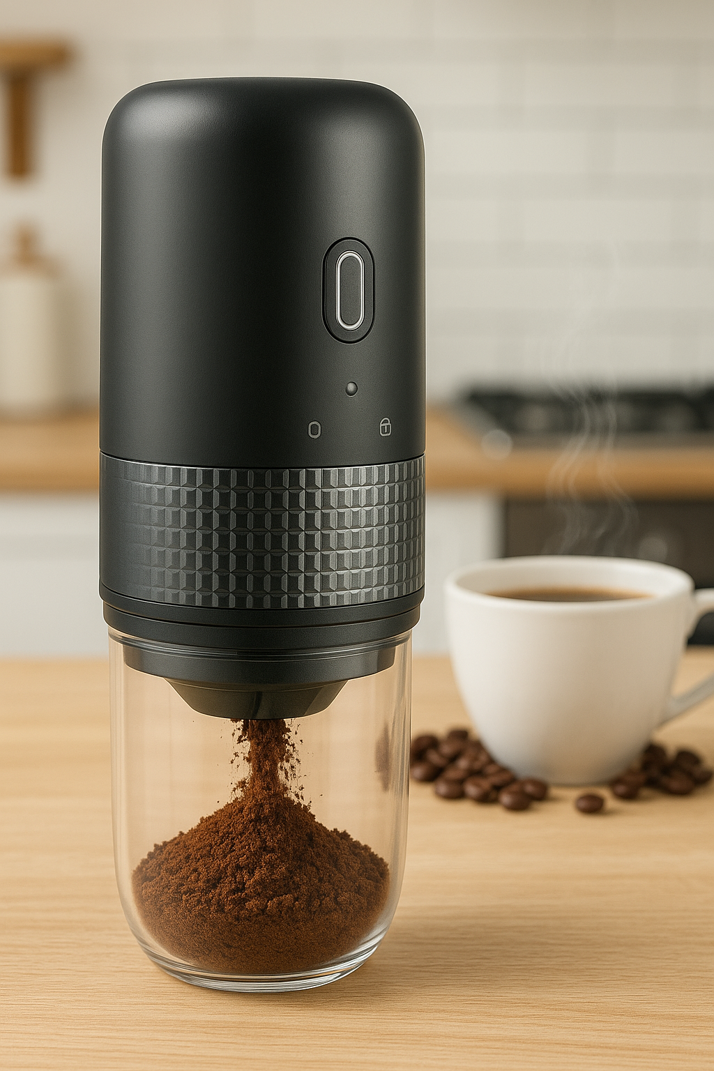 Molinillo de Café Eléctrico – Café Recién Molido con Aroma y Sabor Únicos