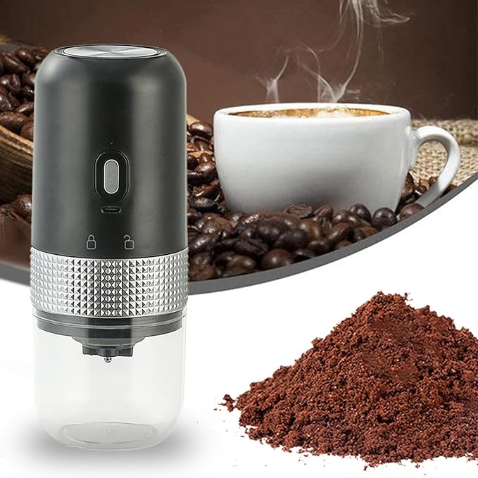 Molinillo de Café Eléctrico – Café Recién Molido con Aroma y Sabor Únicos