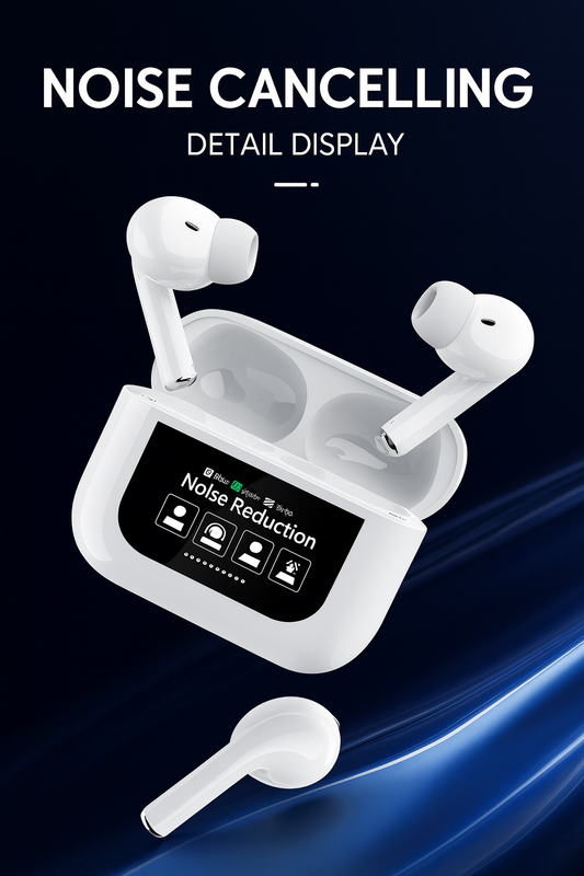 Airpods PRO con pantalla y Cancelación de Ruido