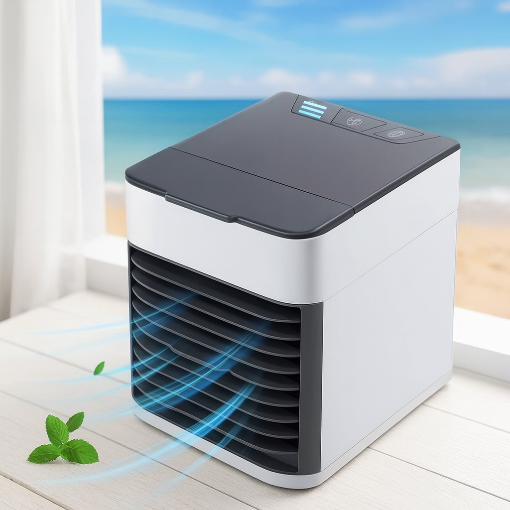 CoolAir Arctic Ultra – Enfriador de Aire Portátil y Evaporativo